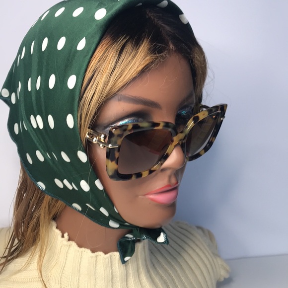 Tiffany & Co. Accessories - New - TIFFANY TF4199 8064/3B butterfly sunglass yellow havana frame brown grad…